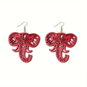 Rozenkwarts Roze Oorbellen